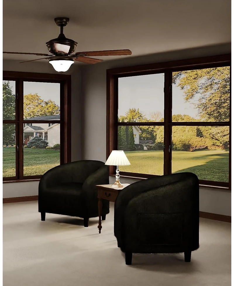 gaomon Accent Chair, Boucle Barrel Armchair for Living Room, Bedroom, Reading or Reception Room