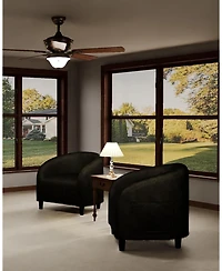 gaomon Accent Chair, Boucle Barrel Armchair for Living Room, Bedroom, Reading or Reception Room