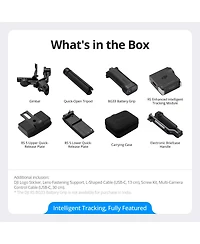 Dji Rs 5 Gimbal Combo Kit with Ai Tracking Module and Briefcase Handle
