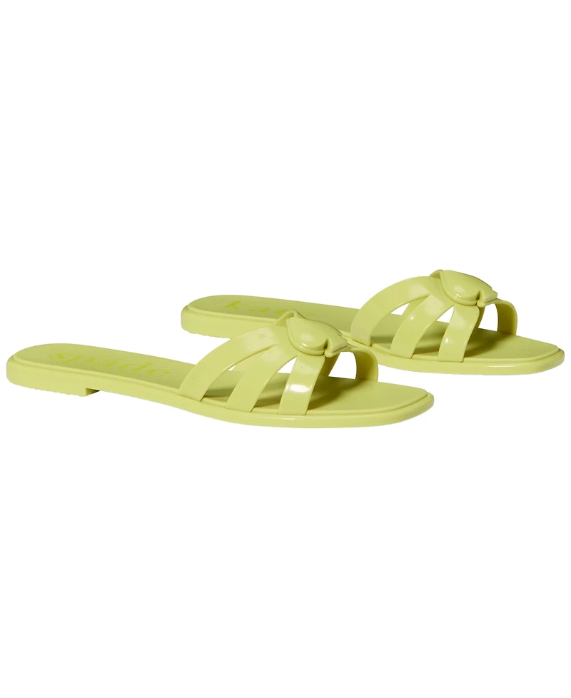 kate Spade new york Women's Sculpted Jelly Round Toe Sandals