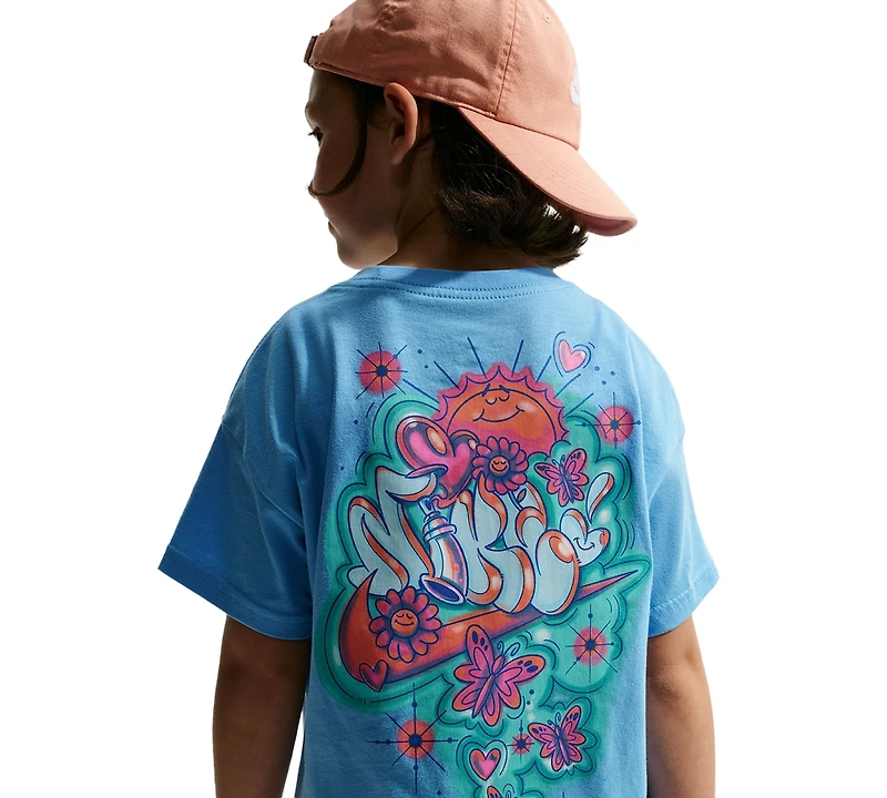 Nike Girls' 7-16 Sportswear Crewneck T-Shirt