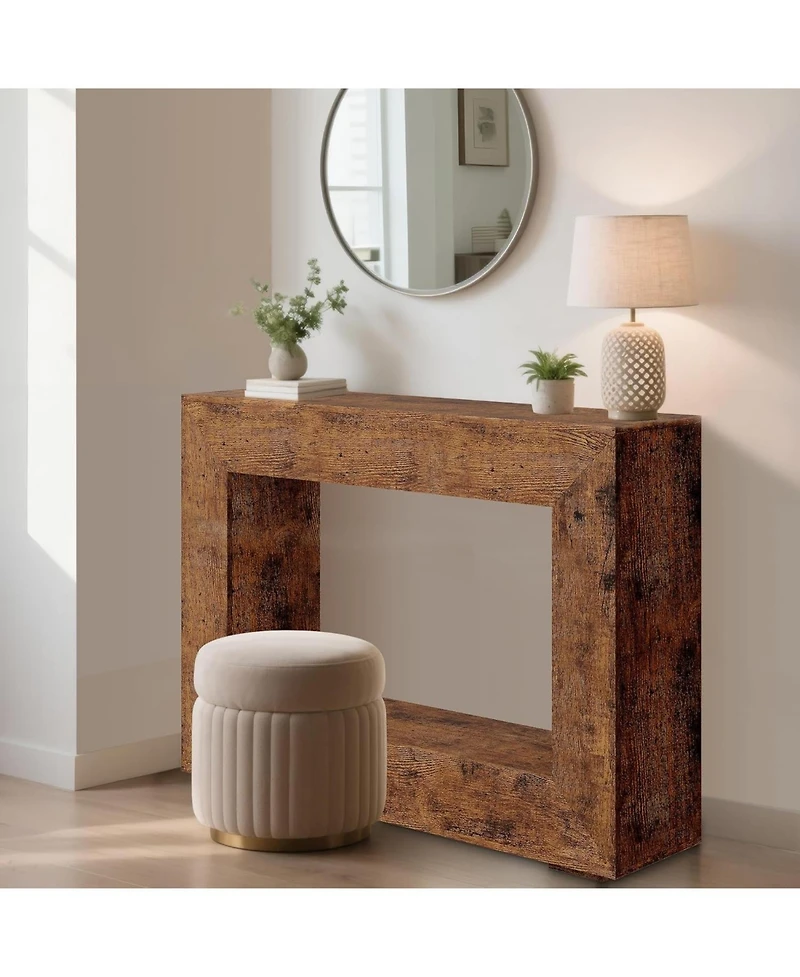 gaomon Farmhouse Console Table