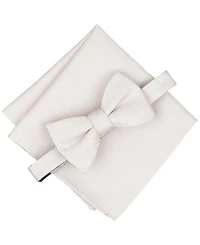 Alfani Men's Wolfe Solid Bow Tie and Pocket Square, 2-Piece Set, Macy's Exclusive