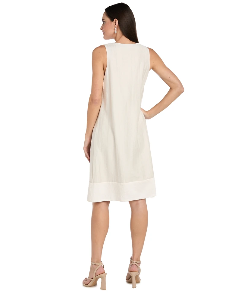 R & M Richards Petite Printed Jacket Dress