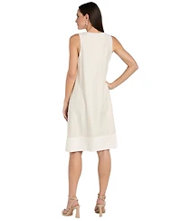 R & M Richards Petite Printed Jacket Dress