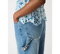 Steve Madden Women's Sweetheart Neck Polly Top