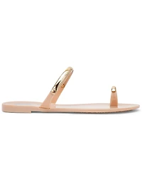 Dv Dolce Vita Women's Ivonna Embellished Toe Ring Jelly Flat Sandals