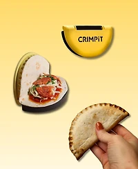 CRIMPiT 3-Pc. Flour Tortillas Maker with Recipe Book Set
