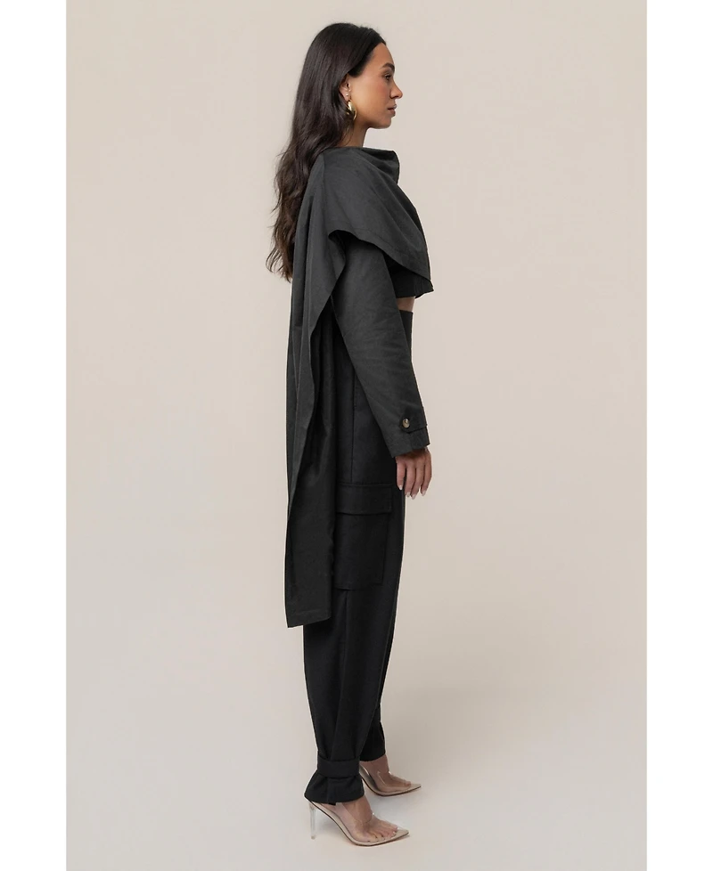 Jluxlabel Women's Autumn Flow Cargo Pants