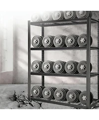 Yigii 4-Tier Adjustable Steel Shelving