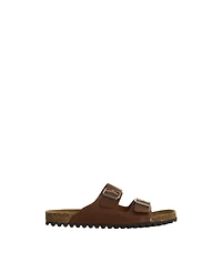 Velez Women's Genuine Leather Double-Buckle Sandals