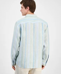 Tommy Bahama Men's Delgada Stripe Linen Button Shirt