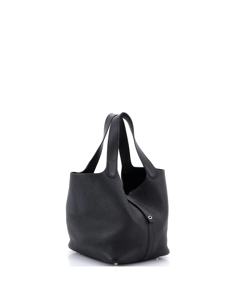 Pre-Owned Hermes Mm Picotin Lock Bag Clemence