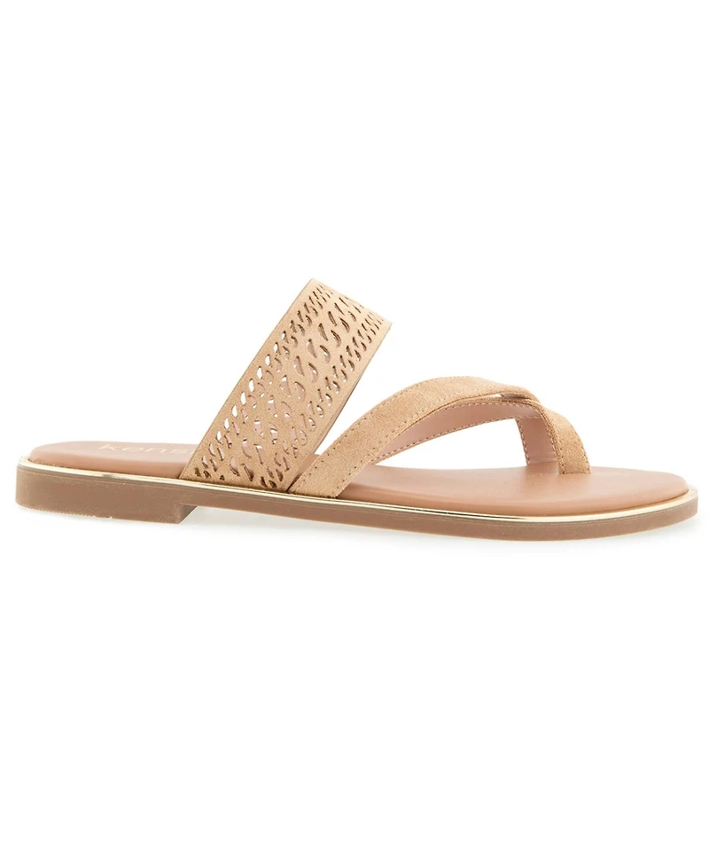 Kensie Women's Mia Flat Sandal