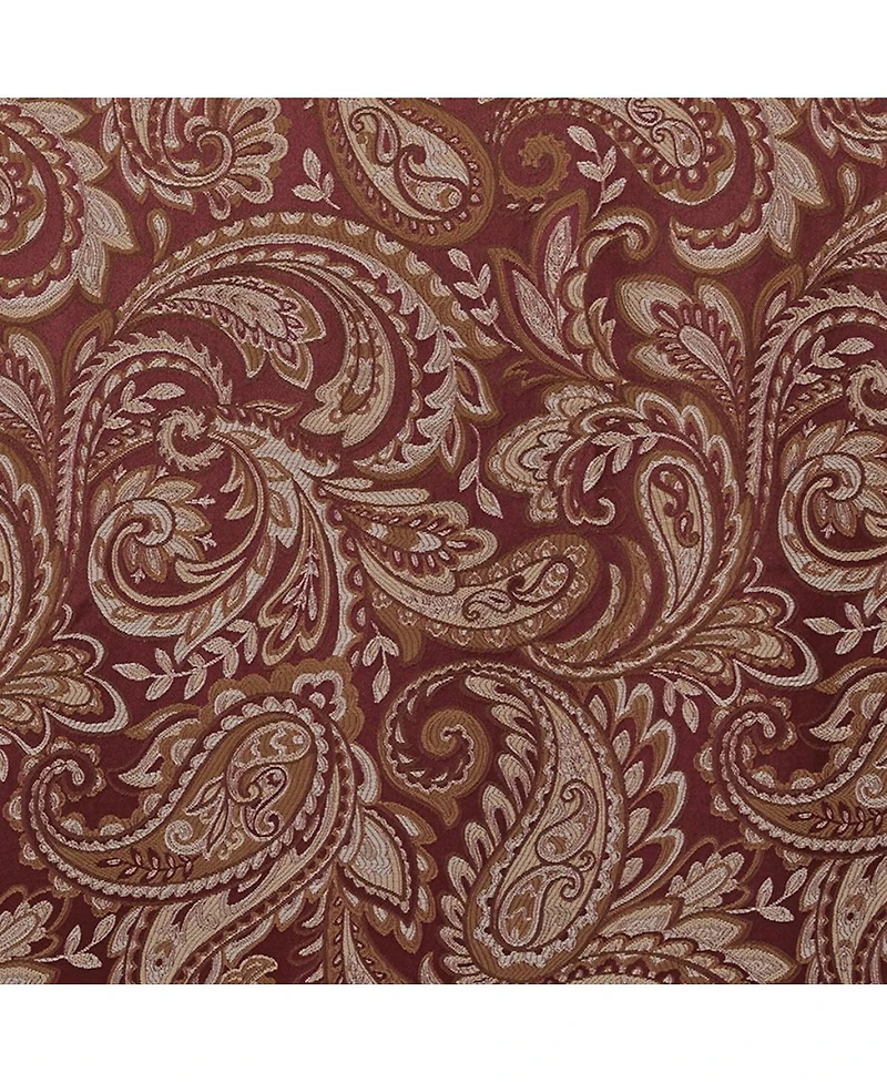 Laoties 2-Pack Faux Silk Jacquard Window Curtains.