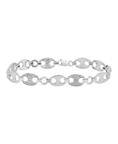 Macy's Diamond Bracelet (3/4 ct. t.w.) in Sterling Silver White Rhodium