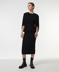 Leem Women's Double-Hoop Knitted Top