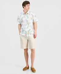 Tommy Bahama Men's Costa Wave Festa Fronds Printed Camp Shirt