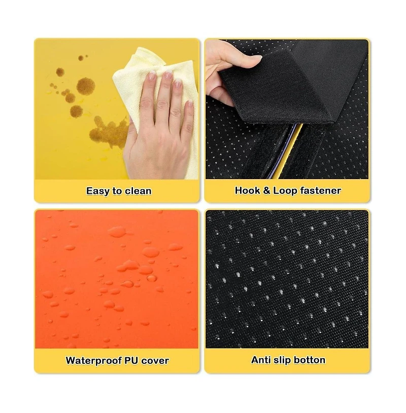 Kinder King 10-Piece Climb and Crawl Activity Play Set, Soft Foam Block for Climbing, Crawling and Sliding