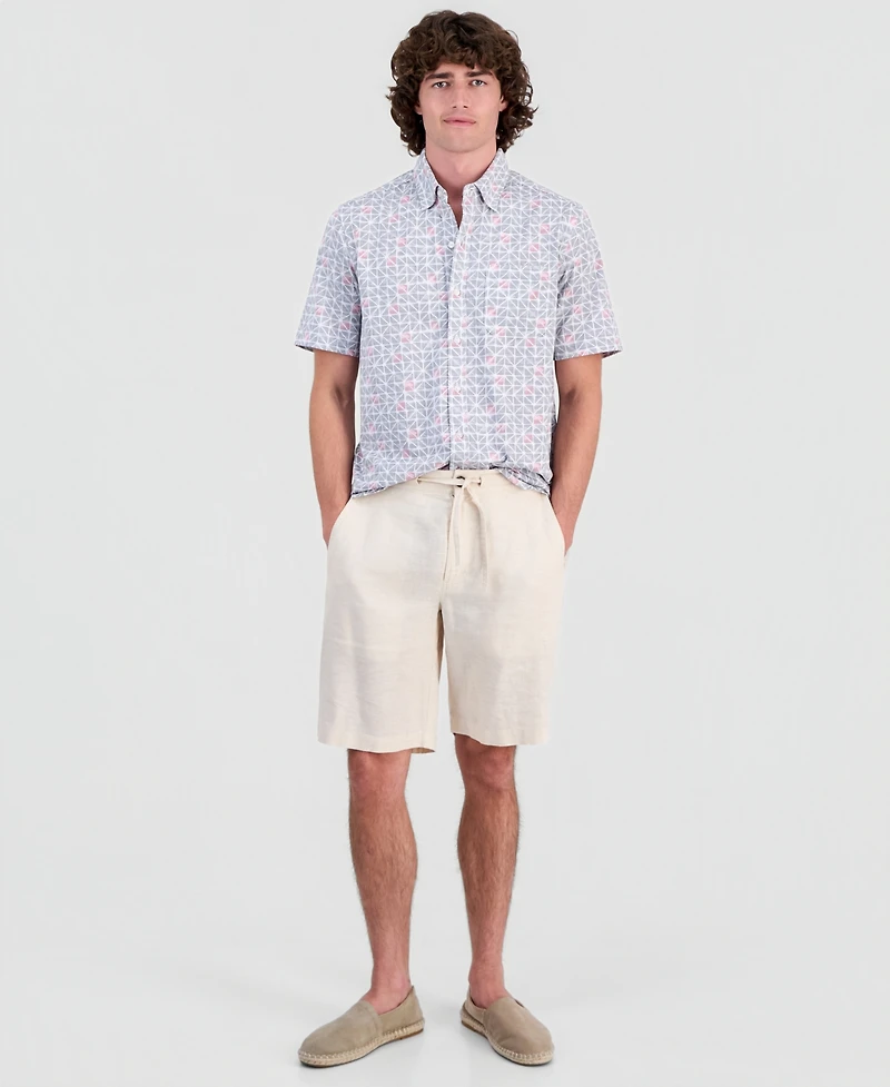 Tommy Bahama Men's San Lucio Sol Geo Short-Sleeve Shirt