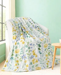 Boho Living Oversized Plush Throw, 60" x 70"