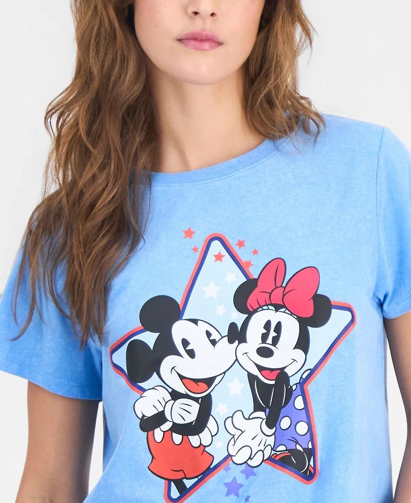 Mickey Mouse Juniors' Minnie 4th Of July T-Shirt