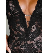 Lascana Women's Lace Halter Negligee
