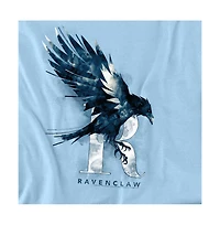 Harry Potter Men's Ravenclaw Watercolor Crest T Shirt