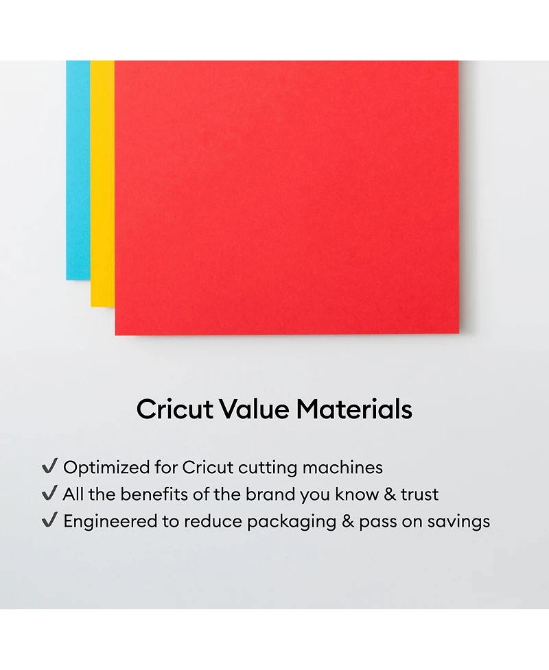 Cricut Bright Bows Sampler 80 Sheet 8.5" x 11" Card Stock