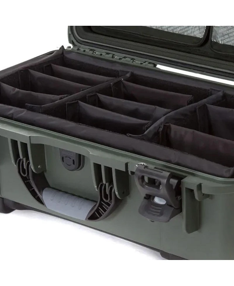 Nanuk Wheeled Series 935 Lightweight Nk-7 Resin Waterproof Hard Case with Lid Organizer and Padded Dividers