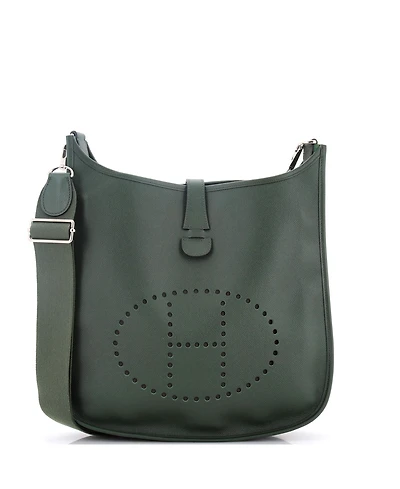 Pre-Owned HERMES Gm Evelyne Bag Gen Iii Epsom