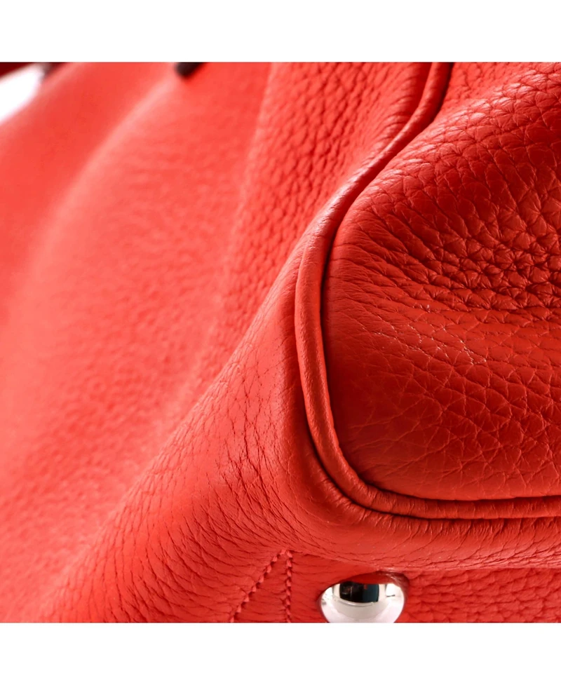 Pre-Owned HERMES 35 Victoria Ii Bag Clemence