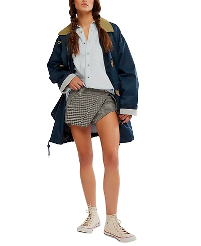 Free People Women's Georgie Gingham Plaid Skirt