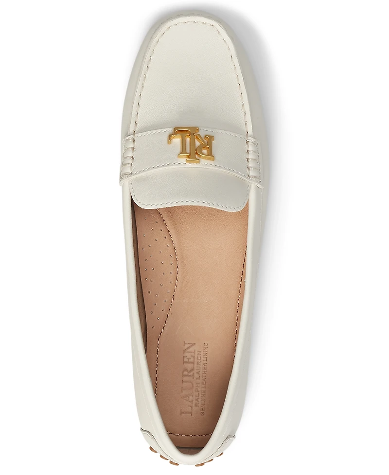 Lauren Ralph Women's Barnsbury Slip-On Driver Loafer Flats