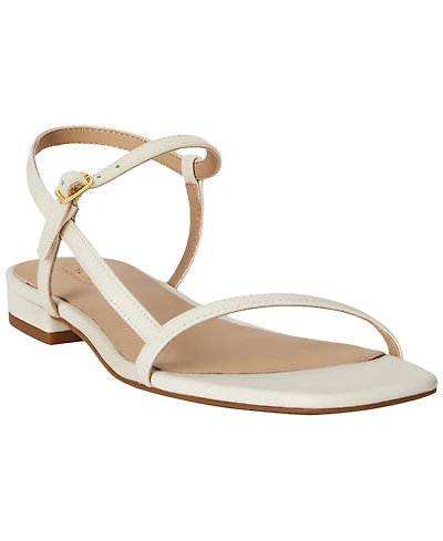 Lauren Ralph Women's Lainee Nappa Flat Sandals