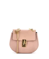 Pre-Owned Chloe Small Drew Patchwork Crossbody Bag Leather