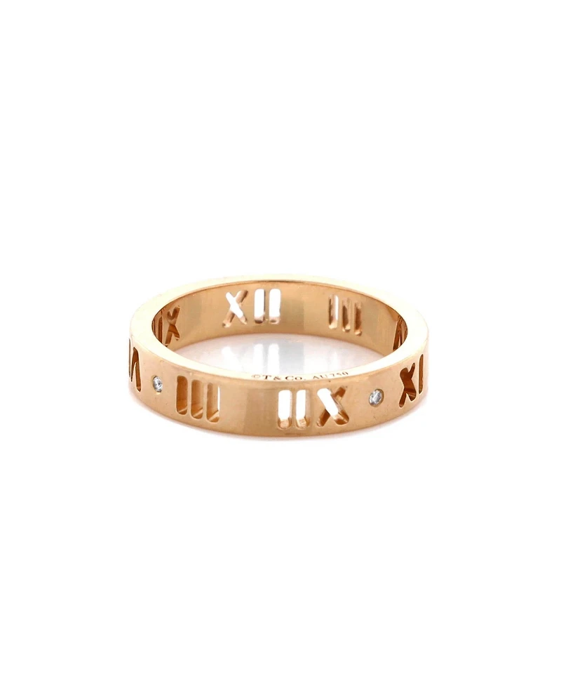 Pre-Owned Tiffany & Co Atlas Pierced Ring