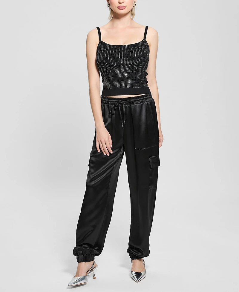 Guess Women's Marzia Gathered Jogger Pants