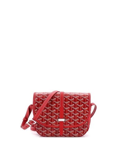 Pre-Owned Goyard Pm Belvedere Ii Messenger Bag Coated Canvas