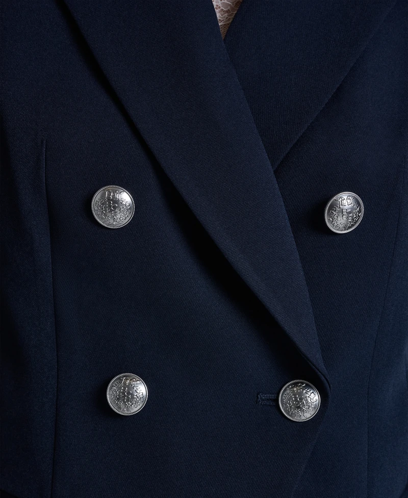 Bcbg Women's Double Breasted Long-Sleeve Jacket