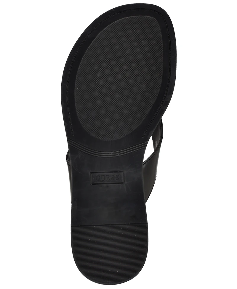 Guess Women's Lexing Logo Slip-On Flat Sandals