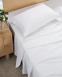 Frye Linen Weave 200-Thread Count Cotton 4-Pc. Sheet Set