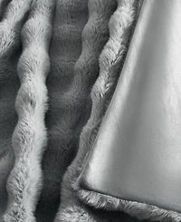 Frye Bubble Rabbit Faux Fur Throw, 50" x 70"