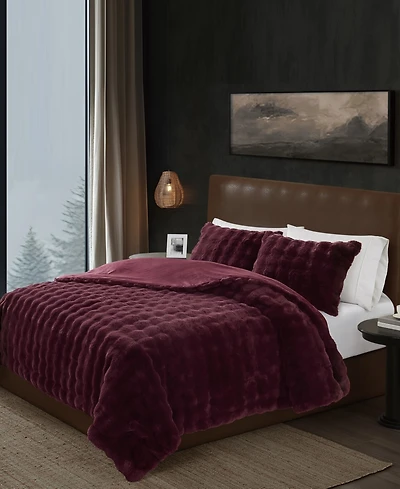 Frye Bubble Faux Fur 2-Pc. Comforter Set, Twin/Twin Xl