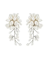 Untamed Petals Moore Freshwater Pearl Earrings