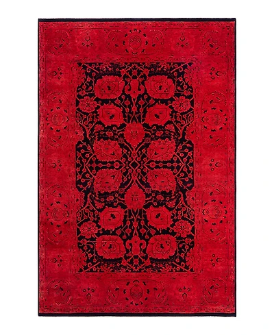 Adorn Hand Woven Rugs Fine Vibrance M1387 6' 1" x 9' 2" Area Rug