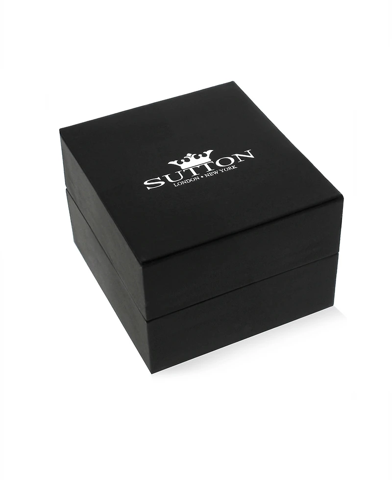 Rhona Sutton Men's Iced Fortress Stud Earrings in Sterling Silver