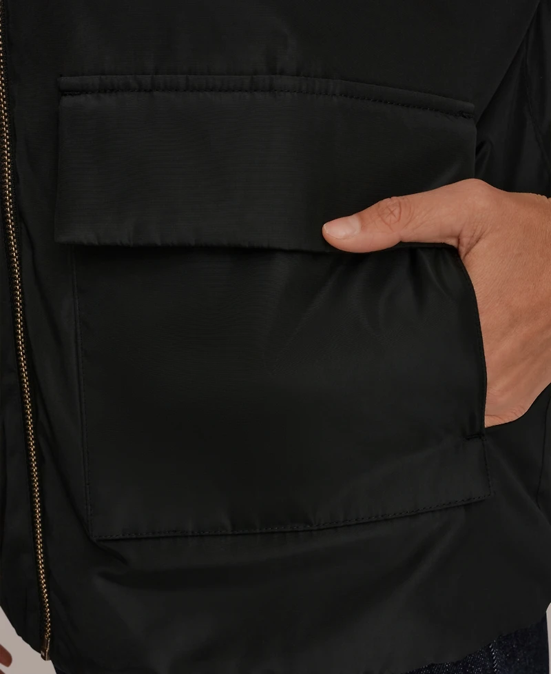 Donna Karan Weekend Women's Zip-Up Hooded Jacket