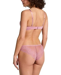 Hunkemoller Women's 5-pack Invisible Lace Back Brazilian
