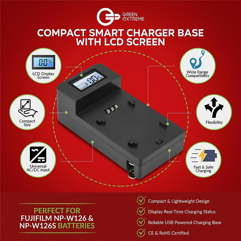 gaomon Fujifilm X T30 Iii Mirrorless Camera, Charcoal Silver with Battery & Smart Charger